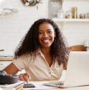 Woman working